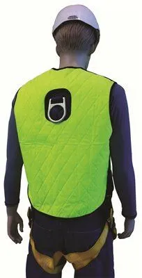 Hyperkewl Evaporative Cooling Fall Prevention Vest Hi-Viz Lime Medium 10 Per Case